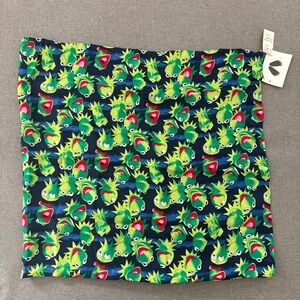 VTG Nicole Miller Jim Henson’s Kermit Collection Silk Scarf Kermit Print NWT